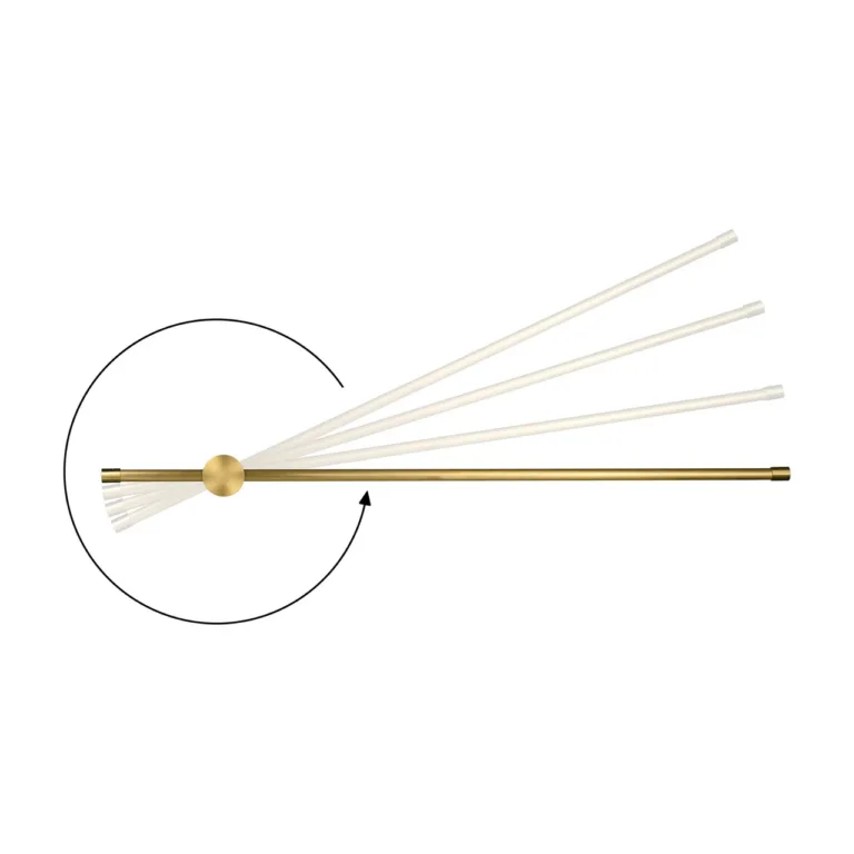 Activejet AJE-HILTON WW 13W 900 mm patine LED seinavalgusti, 3000K, 555 lm, alumiiniumist, siseruumidesse