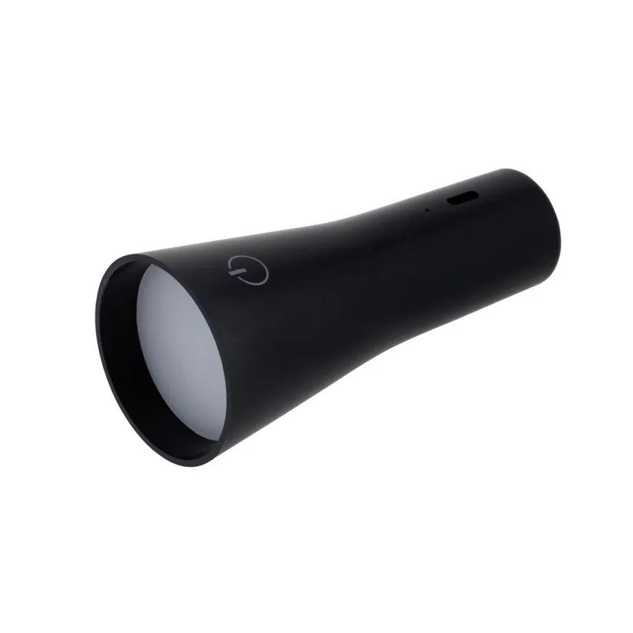 Activejet AJE-IDA 4IN1 must 362x204x120 mm laetav LED multifunktsionaalne laualamp klambriga, magnetotsaga, puutetundliku hämardiga, 3 valgusrežiimi – 7