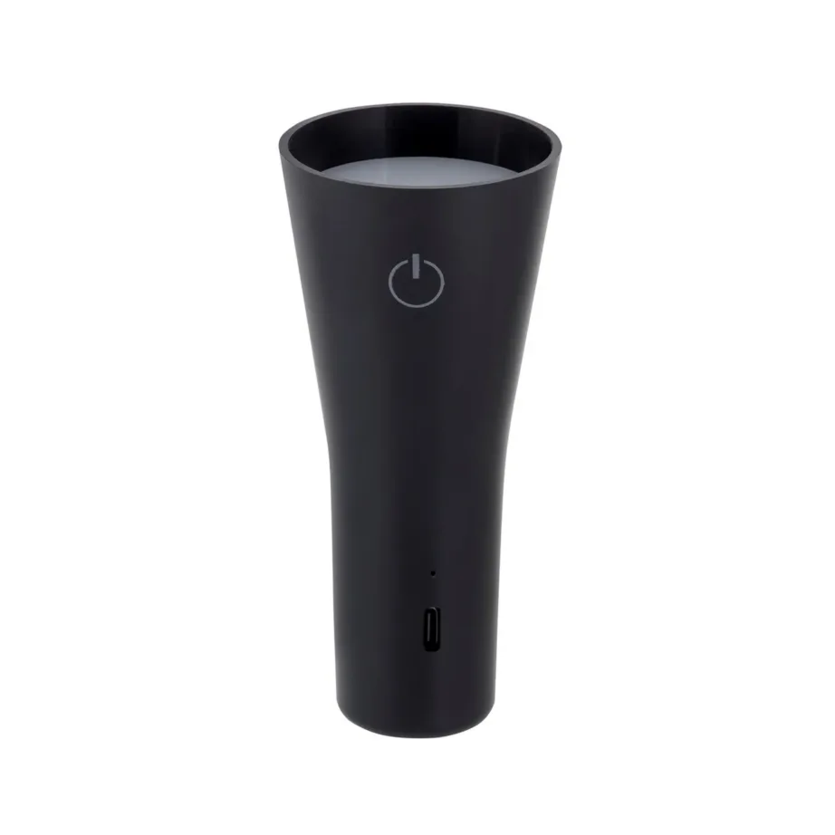 Activejet AJE-IDA 4IN1 must 362x204x120 mm laetav LED multifunktsionaalne laualamp klambriga, magnetotsaga, puutetundliku hämardiga, 3 valgusrežiimi – 10