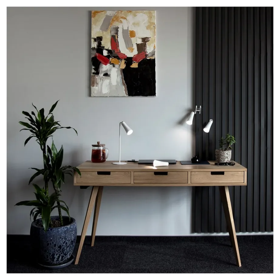 Activejet AJE-IDA 4in1 valge LED-laetav laualamp 12 pirniga, 362 mm, USB-C, magnetilise ja klambriga, puutetundlik hämardi – 20