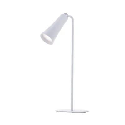 Activejet AJE-IDA 4in1 valge LED-laetav laualamp 12 pirniga, 362 mm, USB-C, magnetilise ja klambriga, puutetundlik hämardi