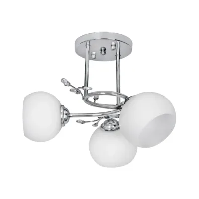 Activejet AJE-IRMA 3P 390x350x290 mm niklist laelamp 3xE27 universaalseks siseruumidele