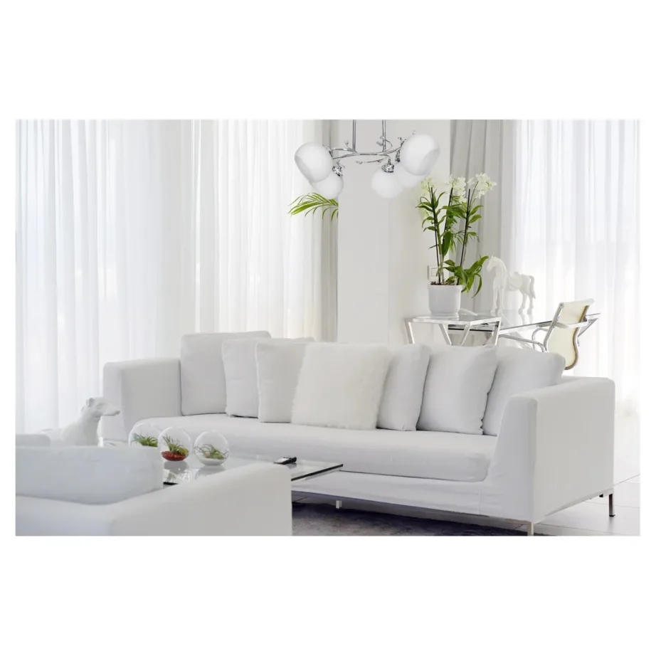 Activejet AJE-IRMA 5P 509x460x280 mm 5xE27 niklitooni laelamp elutuppa ja magamistuppa – 4