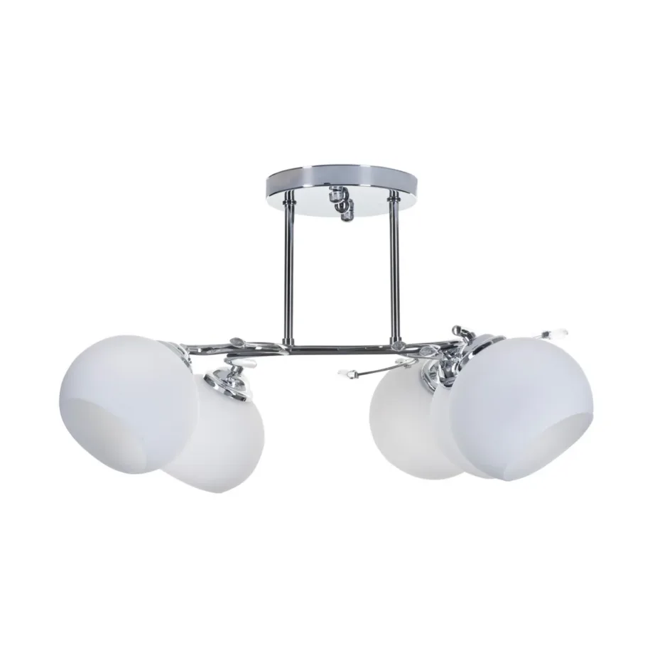 Activejet AJE-IRMA 5P 509x460x280 mm 5xE27 niklitooni laelamp elutuppa ja magamistuppa – 5