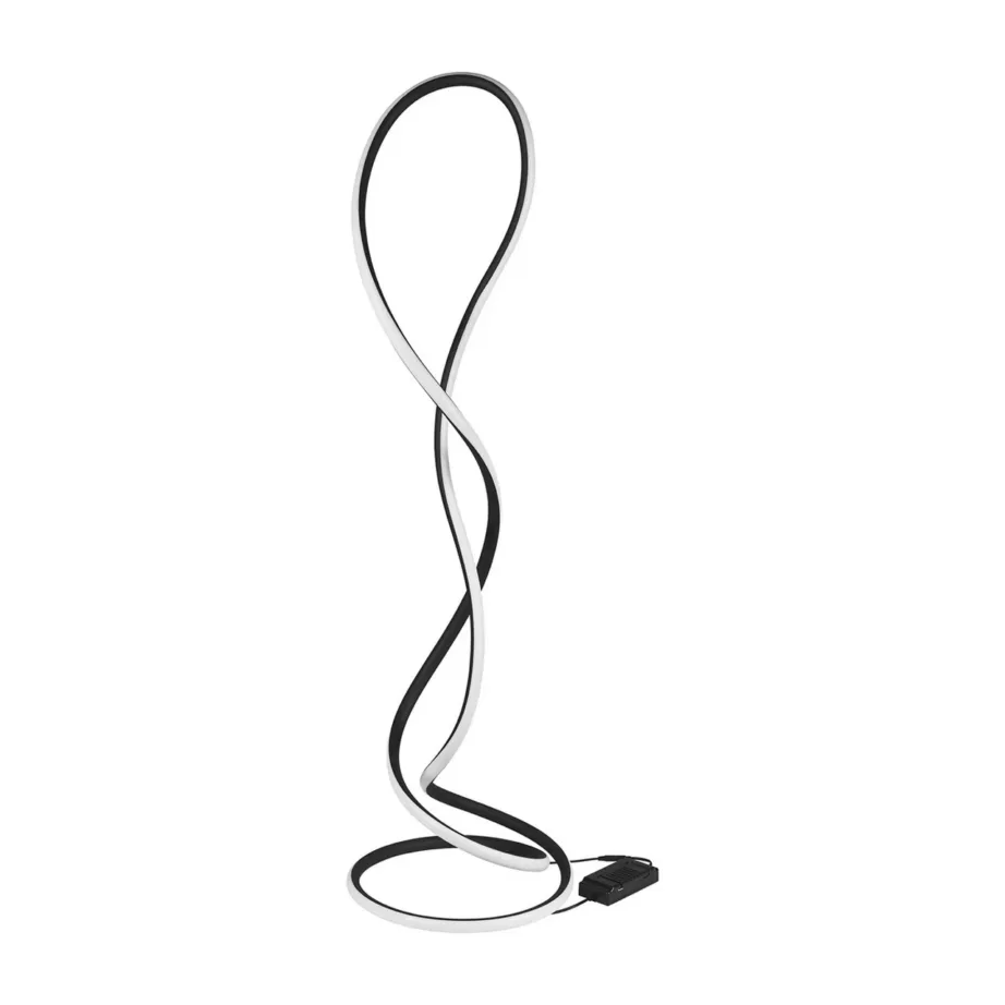 Activejet AJE-LARO LP 143 cm must 76 W LED põrandalamp 8400 lm, 4000 K, siseruumidesse