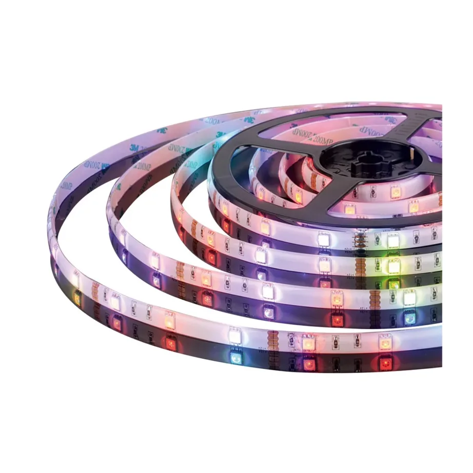 Activejet AJE-LED Music Stripe 3 m IP65 kaugjuhitav LED valgusriba, mitmevärviline, sise- ja välistingimustesse, toiteadapteri ja puldiga – 2