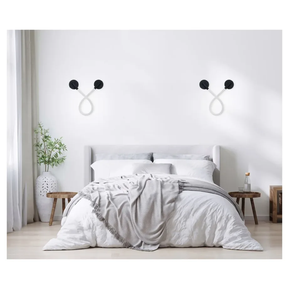 Activejet AJE-LIVIO NW must LED seinavalgusti 105 cm elutuppa ja teistesse siseruumidesse – 3