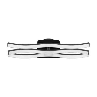 Activejet AJE-LOGAN 398x51x112 mm must LED-seinalamp 17,5W, 1500 lm, IP20 siseruumidesse