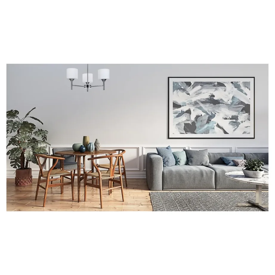 Activejet AJE-MIRA 1P 230×215 mm E27 40W kroomitud metallist seinavalgusti elutuppa – 3