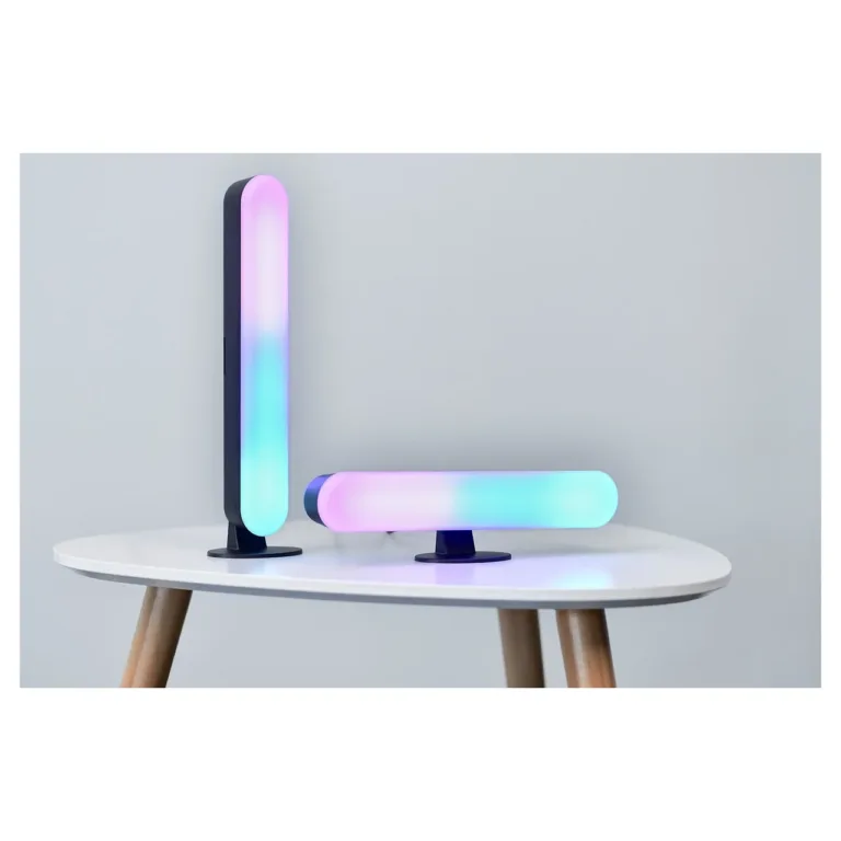 Activejet AJE-MUSIC BAR RGB 3W 40x250 mm must Bluetooth RGB LED-muusikavalgusti kaugjuhtimise ja äpiga