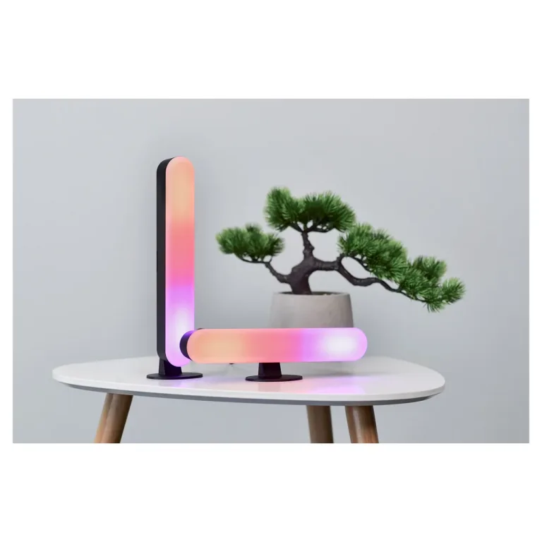 Activejet AJE-MUSIC BAR RGB 3W 40x250 mm must Bluetooth RGB LED-muusikavalgusti kaugjuhtimise ja äpiga