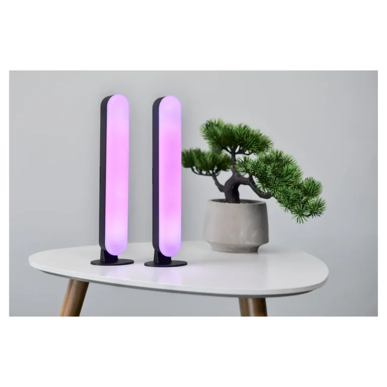Activejet AJE-MUSIC BAR RGB 3W 40x250 mm must Bluetooth RGB LED-muusikavalgusti kaugjuhtimise ja äpiga