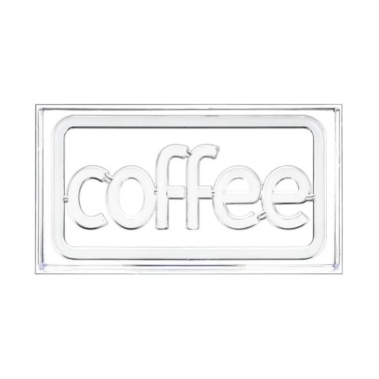Activejet AJE-NEON COFFEE 30x13 cm värviline USB-neoon LED dekoratiivlamp siseruumi