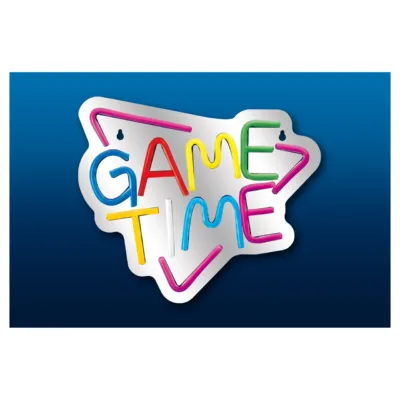Activejet AJE-NEON GAME TIME 238x198 mm 5W multivärviline LED seinavalgusti USB-toitega siseruumidesse