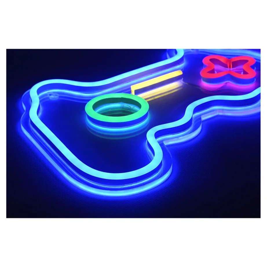 Activejet AJE-NEON PAD USB 340×161,5×20 mm mitmevärviline LED-neoonlamp siseruumidesse – 13