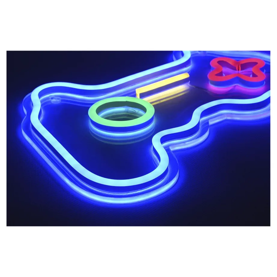 Activejet AJE-NEON PAD USB 340×161,5×20 mm mitmevärviline LED-neoonlamp siseruumidesse – 7