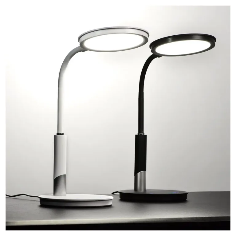 Activejet AJE-RAYA valge 10W 4000K LED laualamp, 179x269x446 mm, modernne tehnopolümeerist korpus