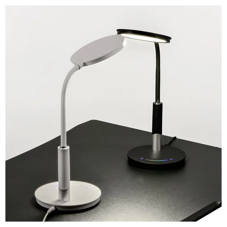 Activejet AJE-RAYA valge 10W 4000K LED laualamp, 179x269x446 mm, modernne tehnopolümeerist korpus