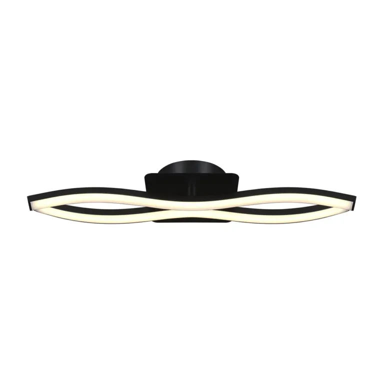 Activejet AJE-SALY 9W 398x112 mm must LED seinavalgusti 3000K 1100 lm siseruumidesse
