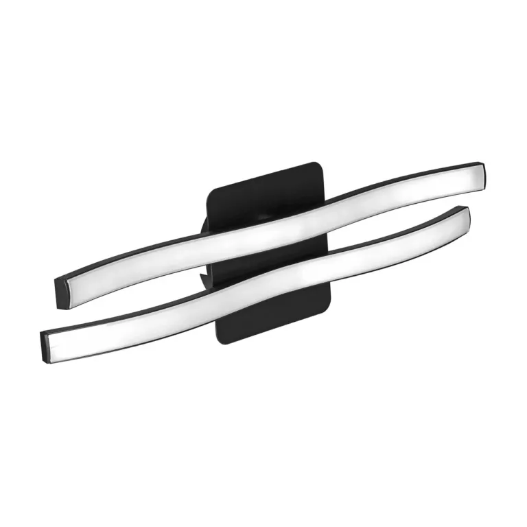 Activejet AJE-SALY 9W 398x112 mm must LED seinavalgusti 3000K 1100 lm siseruumidesse