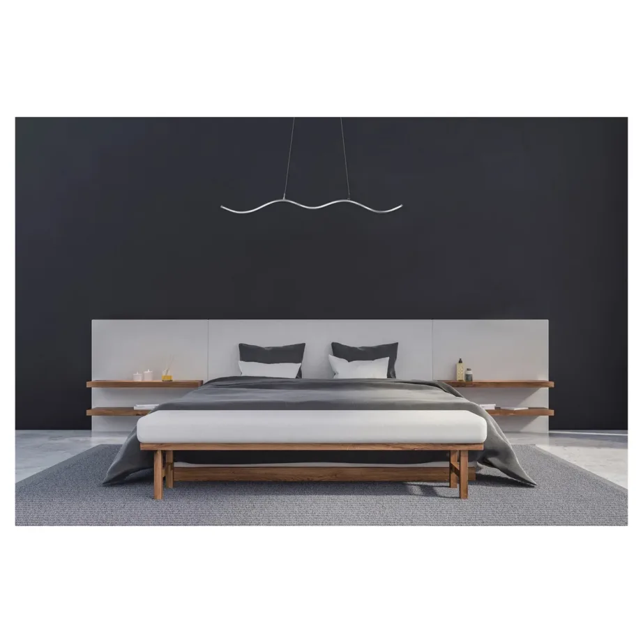 Activejet AJE-SARA 1105 mm hõbedane alumiiniumist LED laevalgusti 14 W, 1690 lm, 4000K siseruumidesse – 3