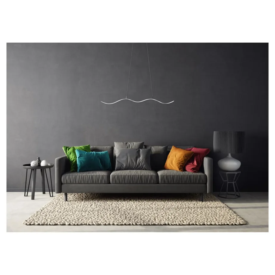 Activejet AJE-SARA 1105 mm hõbedane alumiiniumist LED laevalgusti 14 W, 1690 lm, 4000K siseruumidesse – 4