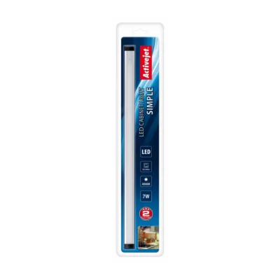 Activejet AJE-SIMPLE 500 mm valge LED kappivalgusti, 7 W, 370 lm, IP20, lülitiga