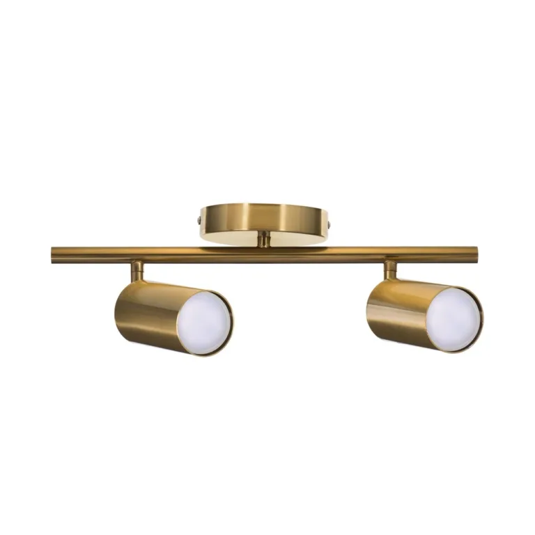 Activejet AJE-SPECTRA 2P 50 cm kuldne metallist GU10 lae- ja seinavalgusti 2 pirnile elutuppa