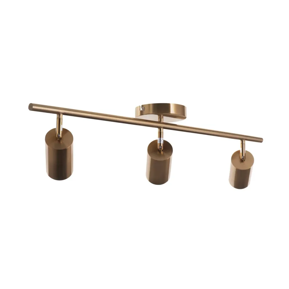 Activejet AJE-SPECTRA 3P 750 mm kuldne metallist 3xGU10 lae- ja seinavalgusti elutuppa – 7