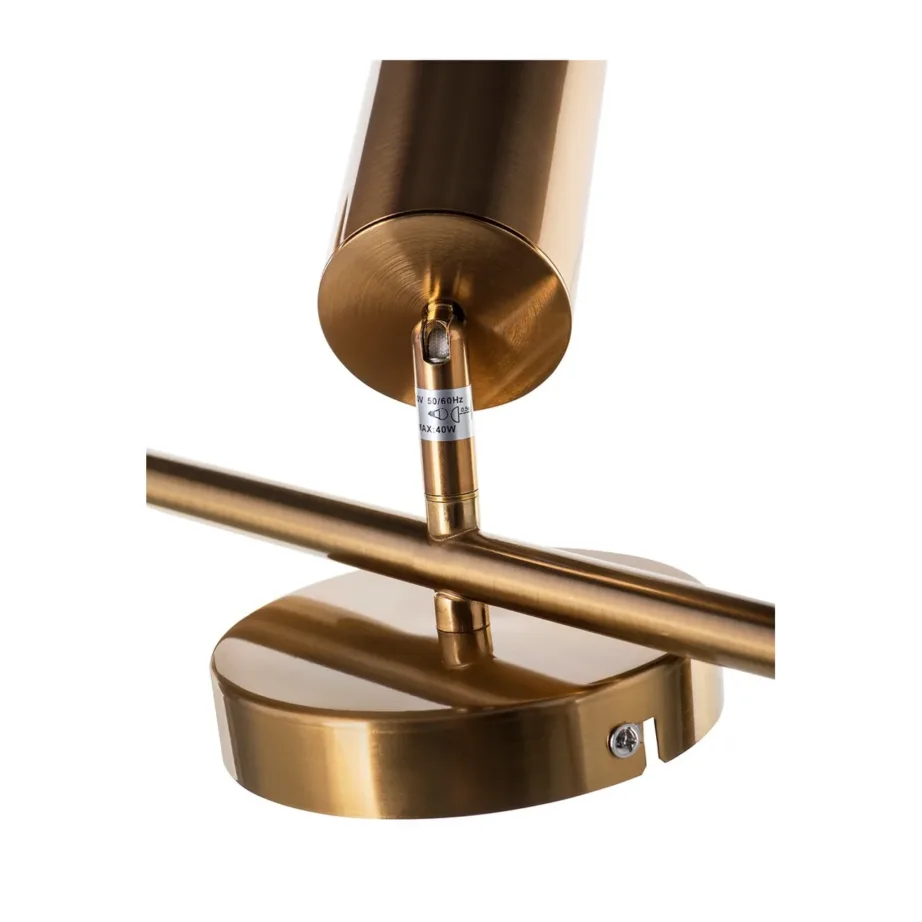 Activejet AJE-SPECTRA 3P 750 mm kuldne metallist 3xGU10 lae- ja seinavalgusti elutuppa – 9