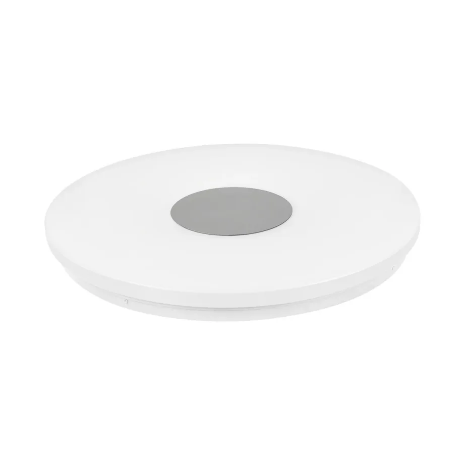 Activejet AJE-UFO 18W 32,5 cm valge/hõbedane ümar LED laeplafond 1400 lm 4000K siseruumidesse