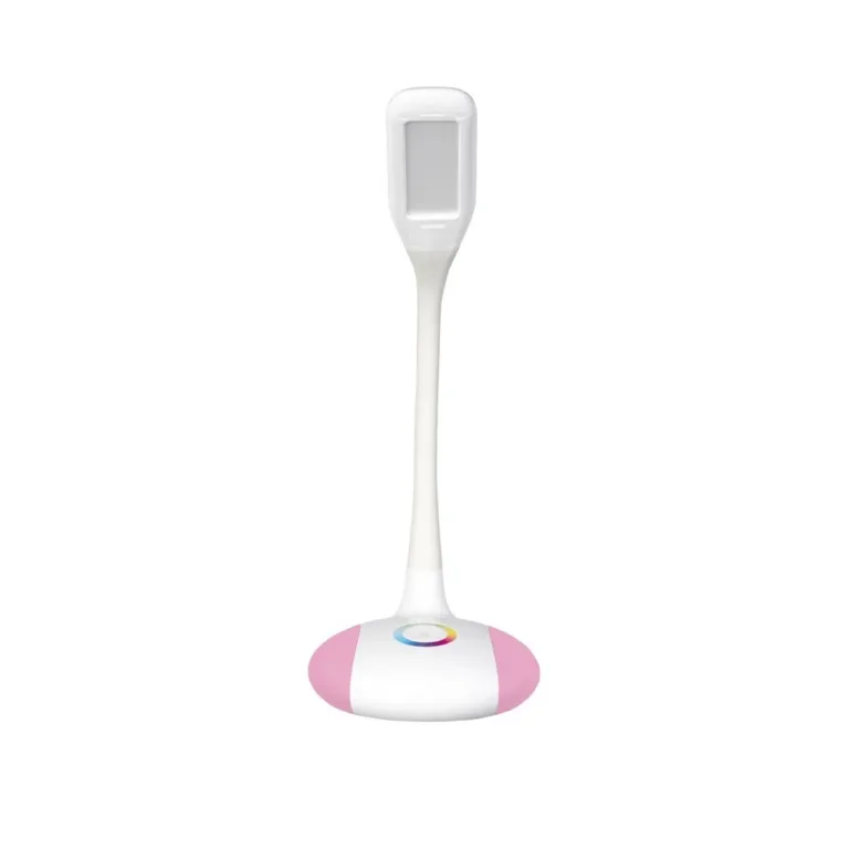Activejet AJE-VENUS RGB 160x160x530 mm valge LED laualamp RGB alusega, hämardatav, 5 W, USB-port