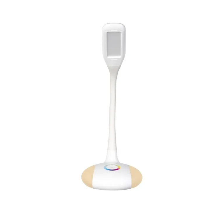 Activejet AJE-VENUS RGB 160x160x530 mm valge LED laualamp RGB alusega, hämardatav, 5 W, USB-port