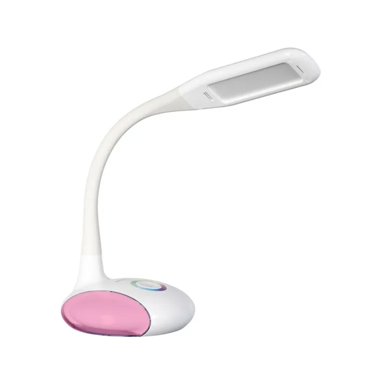Activejet AJE-VENUS RGB 160x160x530 mm valge LED laualamp RGB alusega, hämardatav, 5 W, USB-port