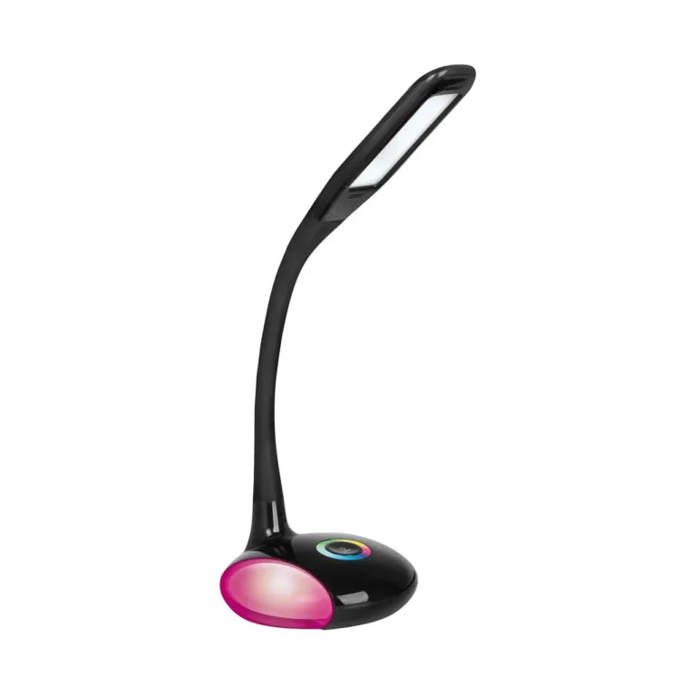 Activejet AJE-VENUS RGB Black 36 LED 5W must hämardatav laualamp RGB alusega, 530x160x160 mm, USB/AC