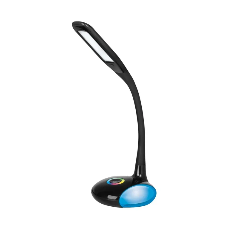 Activejet AJE-VENUS RGB Black 36 LED 5W must hämardatav laualamp RGB alusega, 530x160x160 mm, USB/AC