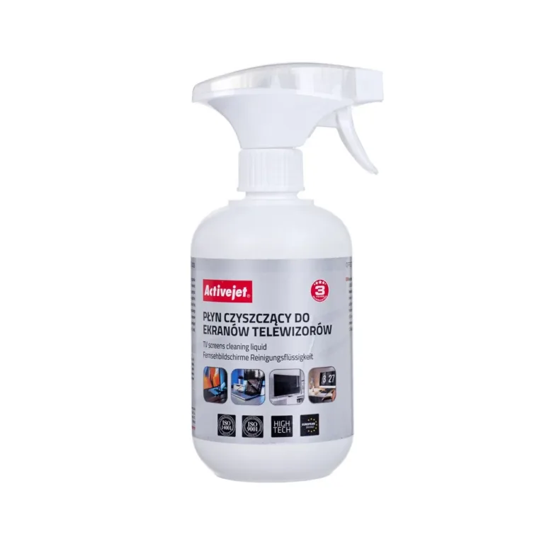 Activejet AOC-028 500 ml puhastusvedelik LCD/LED/OLED/Plasma ekraanidele pihustipudelis