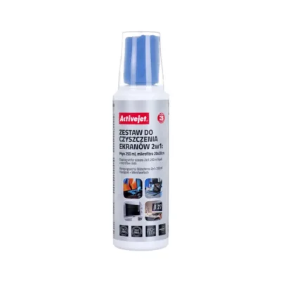 Activejet AOC-269 ekraanipuhastuskomplekt mikrokiudlapiga 250 ml