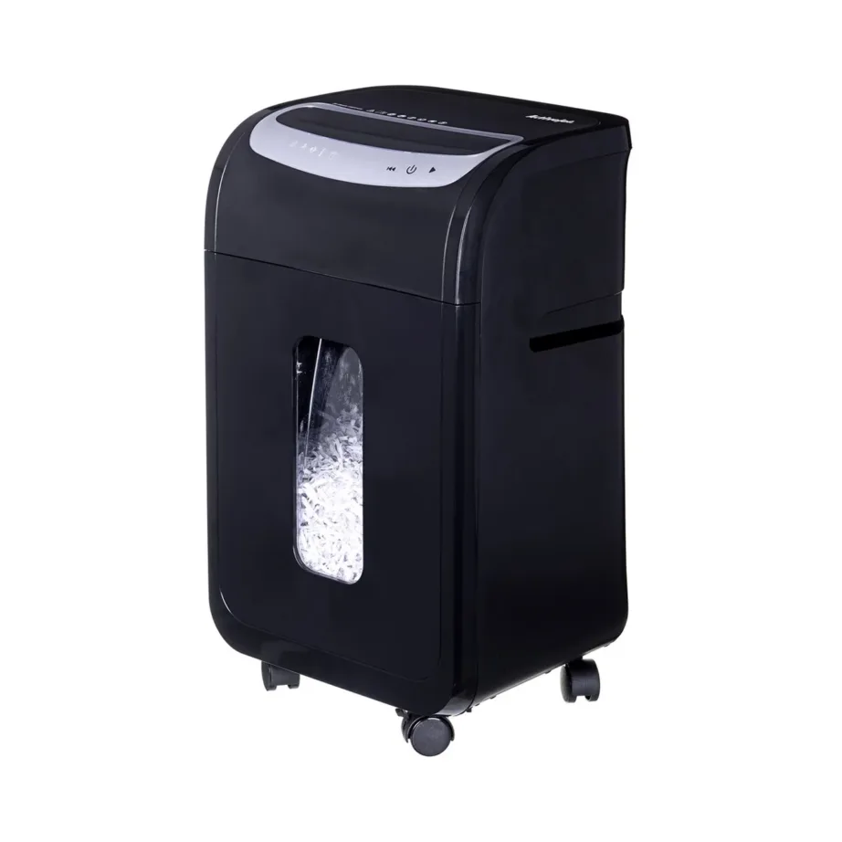 Activejet ASH-2502C P-4 28 l must/hõbe ristlõikeline paberihunt, 25 lehte, CD/krediitkaartide hävitus, 4×40 mm lõige – 12