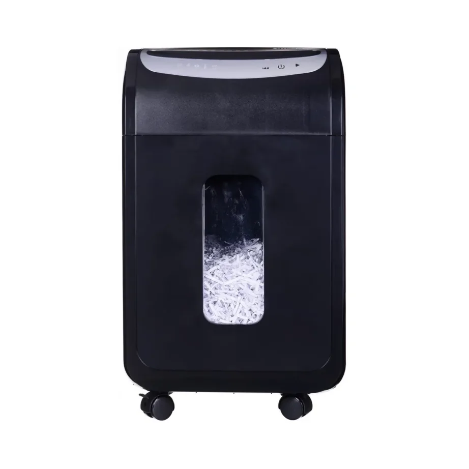 Activejet ASH-2502C P-4 28 l must/hõbe ristlõikeline paberihunt, 25 lehte, CD/krediitkaartide hävitus, 4×40 mm lõige – 13