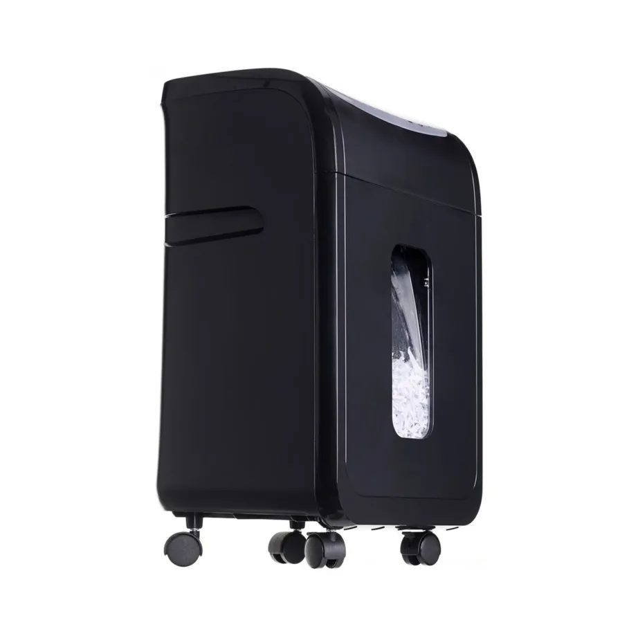 Activejet ASH-2502C P-4 28 l must/hõbe ristlõikeline paberihunt, 25 lehte, CD/krediitkaartide hävitus, 4×40 mm lõige – 5