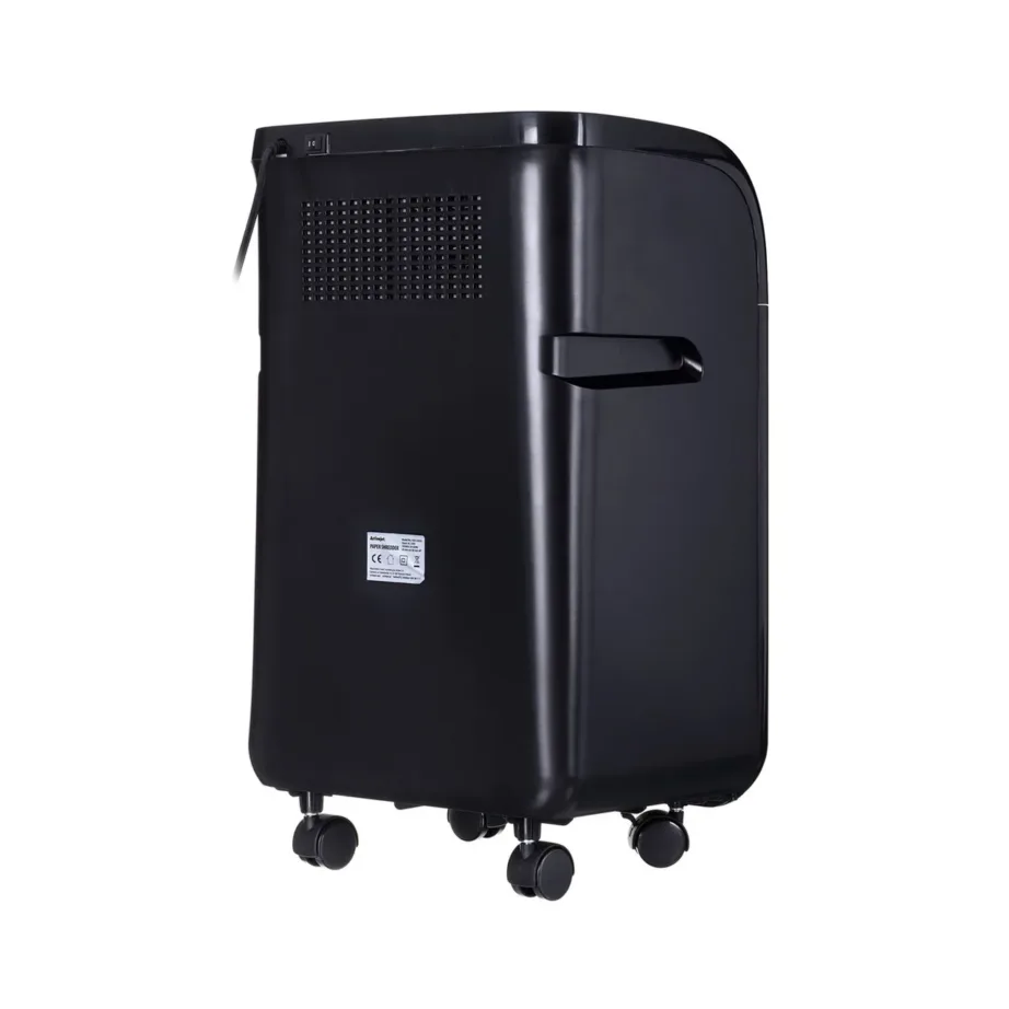 Activejet ASH-2502C P-4 28 l must/hõbe ristlõikeline paberihunt, 25 lehte, CD/krediitkaartide hävitus, 4×40 mm lõige – 7