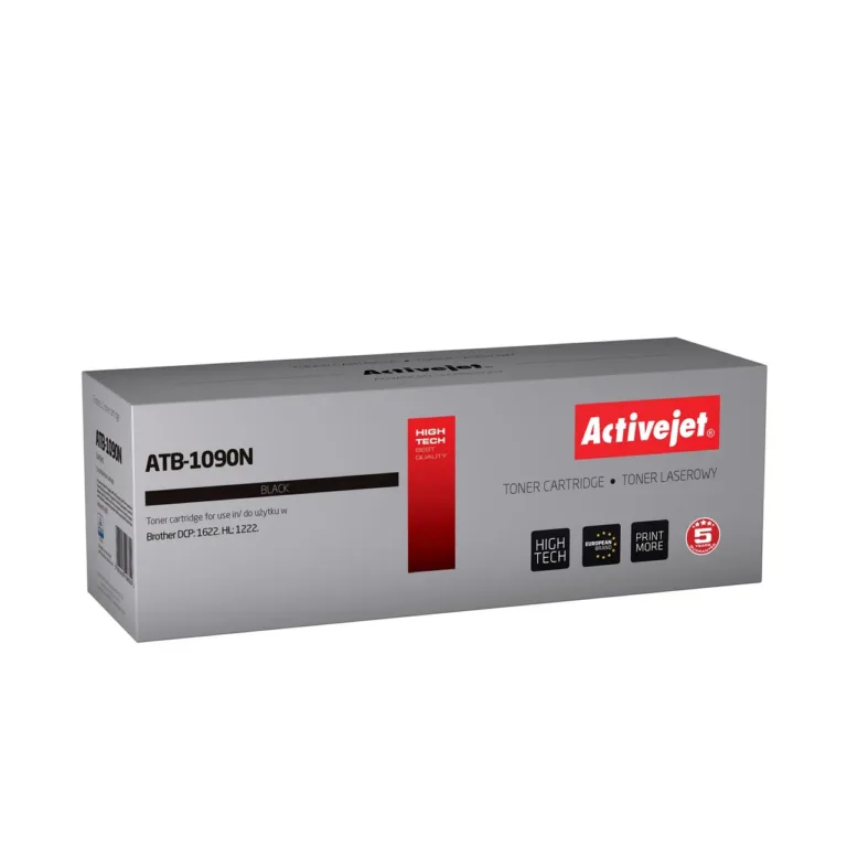 Activejet ATB-1090N must 1500-leheküljeline lasertooner Brother TN-1090 asenduseks Brother DCP/HL printeritele