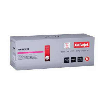 Activejet ATB-243MN magenta lasertooner Brother TN-243M asendus, 1000 lehekülge, ühilduv Brother DCP/HL/MFC printeritega