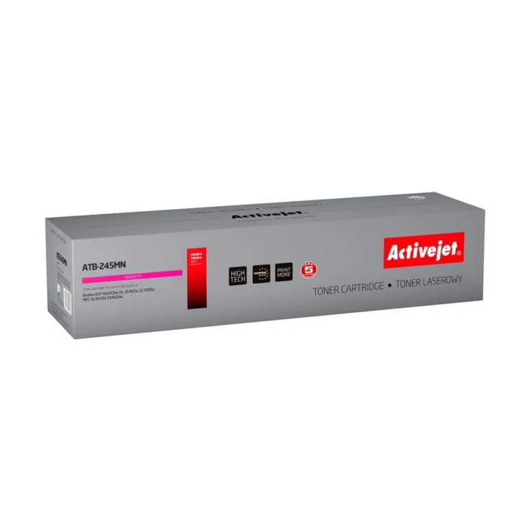 Activejet ATB-245MN magenta 2200 lk ühilduv tooner Brother TN-245M jaoks (ühepakis), sobib DCP, HL, MFC seeria printeritele