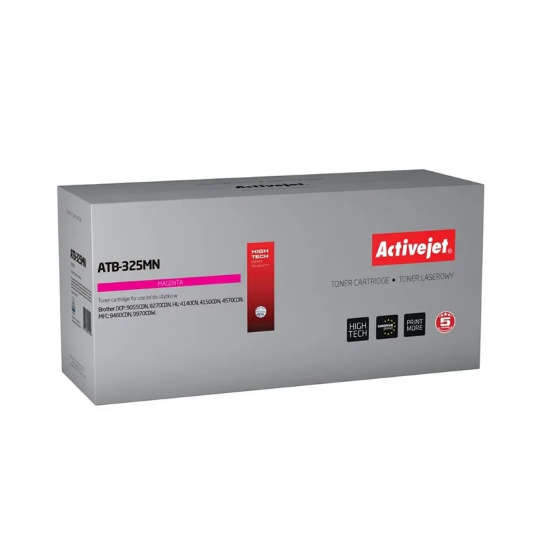 Activejet ATB-325MN magenta lasertooner Brother TN-325M asendus, 3500 lk, ühilduv DCP/HL/MFC printeritega