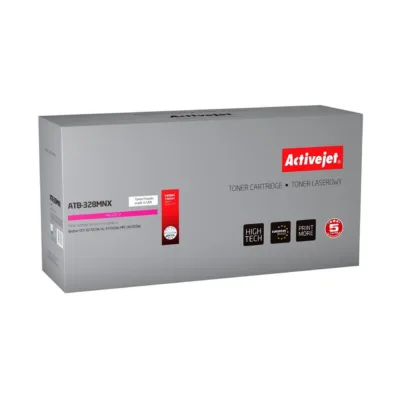 Activejet ATB-328MNX magenta laser toonerkassett Brother TN-328M asendus, kuni 6000 lehekülge, sobib Brother DCP-9270CDN/HL-4570CDW/MFC-9970CDW printeritele
