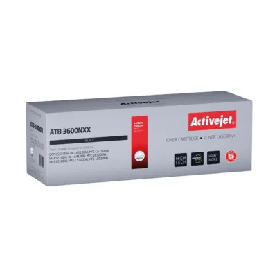 Activejet ATB-3600NXX must lasertooner Brother TN3600XXL asenduseks, 11000 lehte, ühilduv Brother DCP/HL/MFC printeritega, 1 tk