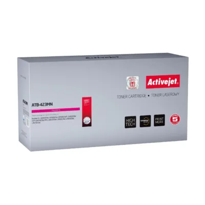Activejet ATB-423MN magenta tooner Brother TN-423M asenduseks, 4000 lehekülge, sobib HL-L8260CDW, HL-L8360CDW, DCP-L8410CDW, MFC-L8690CDW, MFC-L8900CDW printeritele