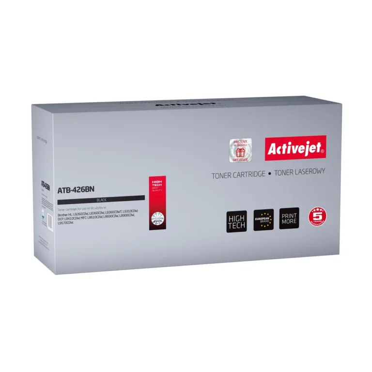 Activejet ATB-426BN must lasertooner Brother HL-L8360CDW/MFC-L8900CDW jaoks, TN-426BK asendus, 9000 lk